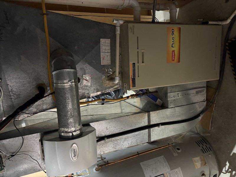 Responded to emergency no-heat call for Bryant Plus 90 furnace. Diagnosed failed inducer motor as the cause of heating failure. Successfully replaced inducer motor, restoring proper system operation and heat output.