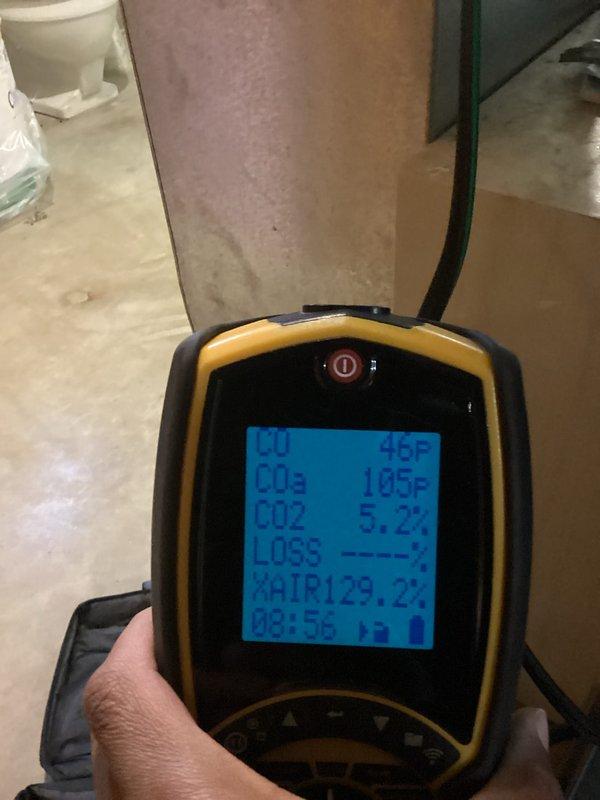 Conducted scheduled preventative maintenance agreement service on heating system. Performed comprehensive system tune-up with combustion analysis showing proper CO₂ levels at 5.2% and adequate air flow at 129.2%. All components inspected and operating within normal parameters; no issues identified.