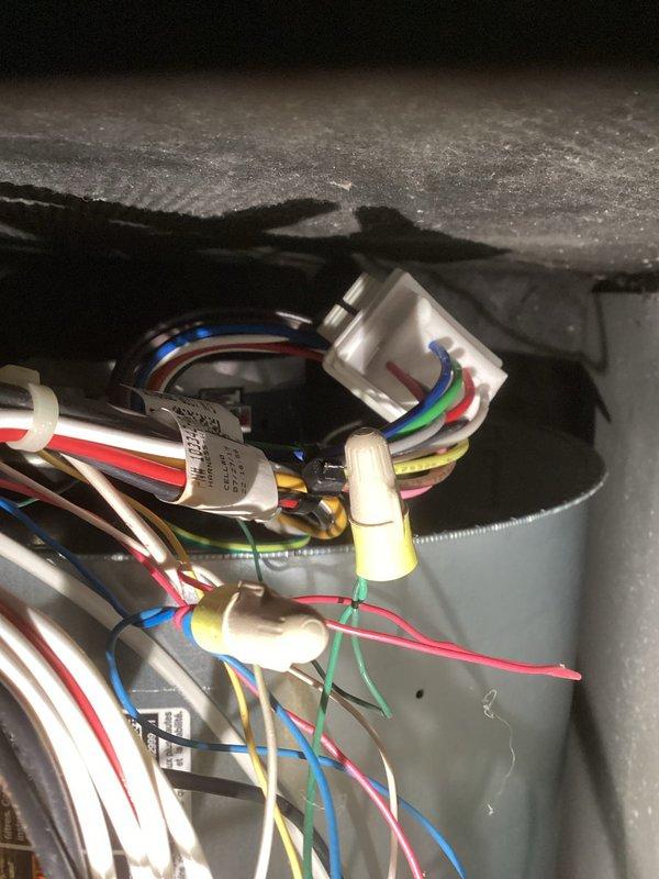 Arrived on site and successfully installed a replacement blower motor under warranty. Completed installation of all electrical connections to the circuit board and properly secured wiring harnesses. System was fully tested after installation with proper operation confirmed.