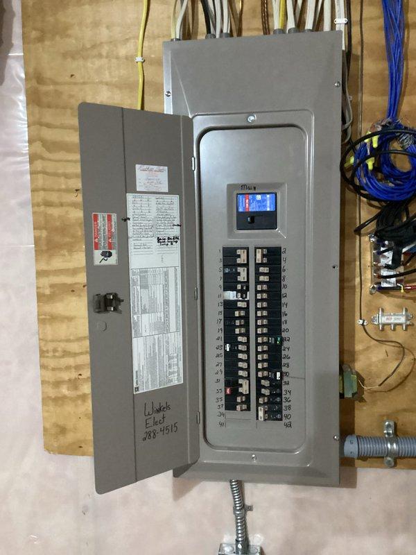Completed installation of replacement components for home backup power and comfort systems. Successfully replaced faulty transfer switch for generator to restore proper battery backup functionality, installed new ecobee thermostat, and replaced humidifier control unit. All systems were thoroughly tested to verify proper operation, though noted that supplied HRV board was incorrect and could not be installed.