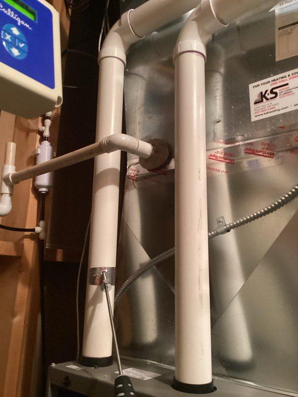 Performed scheduled preventative maintenance agreement service on residential HVAC system. Conducted comprehensive tune-up of furnace unit including inspection of electrical connections, control board, and exhaust components. System tested and confirmed to be operating within normal parameters with no issues identified.