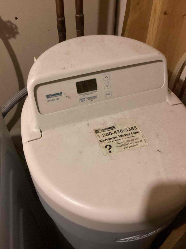 Responded to service call for non-operational water softener. Conducted diagnostic assessment on Kenmore Ultra Line HD water treatment system and documented current condition with photos. Provided customer with estimate for replacement water softener installation which was subsequently emailed for their review.