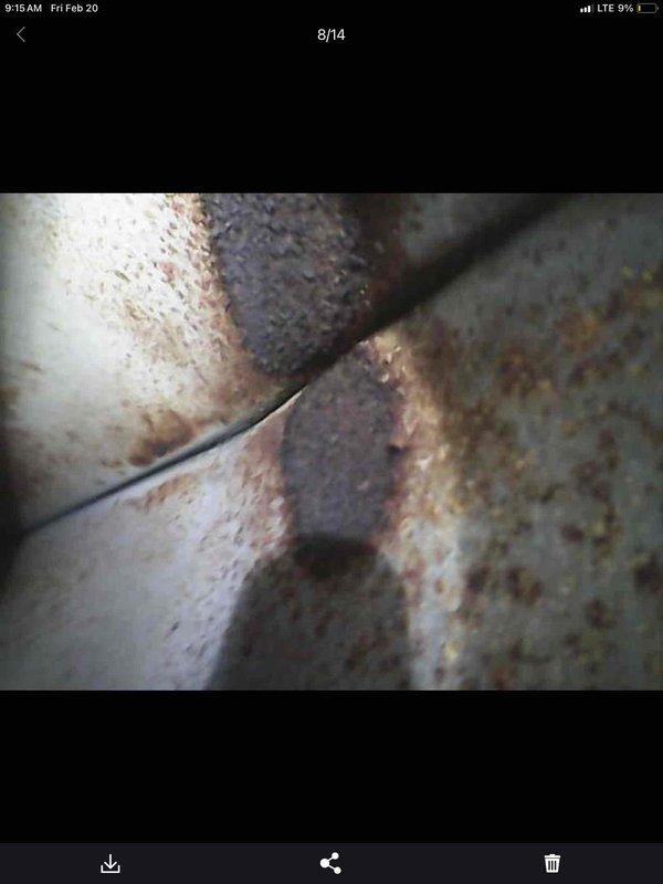 Responded to no-heat service call for Lennox furnace 10+ years old. Inspection revealed failed control board and severely corroded heat exchanger with significant rust damage. Customer was advised to replace both components or consider system replacement due to age and condition of equipment.