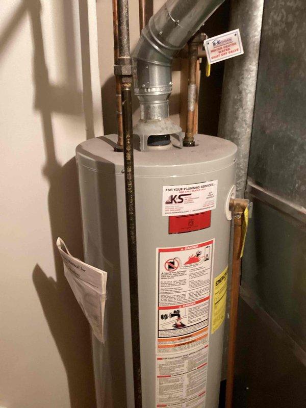 Responded to service call for insufficient hot water duration in residential tanked water heater. Diagnosed issue as gas control valve set too high (at "very hot" setting), causing premature burner shutdown before adequate heating cycle completion. Adjusted temperature setting to "B" position and advised customer to monitor performance, with recommendation to contact for possible gas control valve replacement if problem persists.
