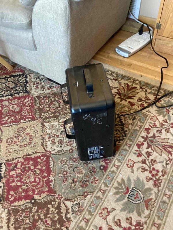 Responded to no heat call and diagnosed failed heat exchanger in aging furnace (10+ years old). Presented customer with options to either replace the heat exchanger or install a new furnace. Temporary heating solution provided during diagnosis with portable heating equipment connected to customer's power source.