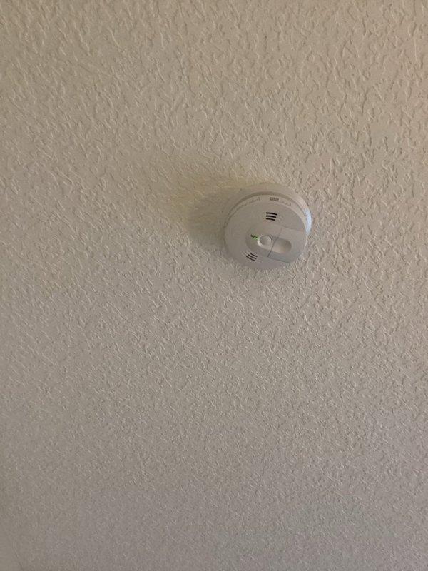 Successfully installed five customer-supplied Kidde hard-wired smoke detectors throughout the property, replacing existing units. Completed replacement of three outlets with dimmable versions and installed one additional dimmable switch as requested. All installations were tested and verified for proper functionality before completion.