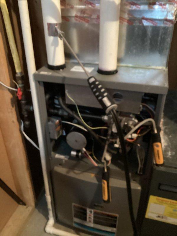Completed scheduled maintenance agreement service on residential furnace system. Performed comprehensive tune-up including inspection of internal components, electrical connections, and ventilation system. Diagnostic testing confirmed proper operation of all systems with no issues identified.