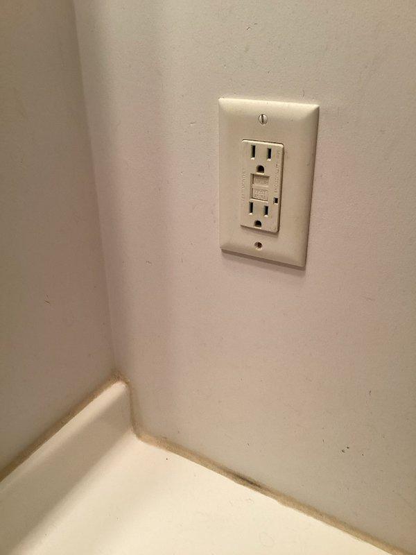 Responded to service request for non-functional outlets and switch. Diagnosed and replaced faulty GFCI receptacle in basement bathroom and installed new light switch in kitchen to restore proper electrical function. All repairs were completed successfully with verification of proper operation.