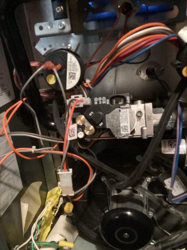 Diagnosed no heat issue and identified faulty gas valve as the root cause. Performed complete replacement of gas valve to restore proper system operation, with comprehensive inspection of electrical connections and control boards to ensure safe functionality.