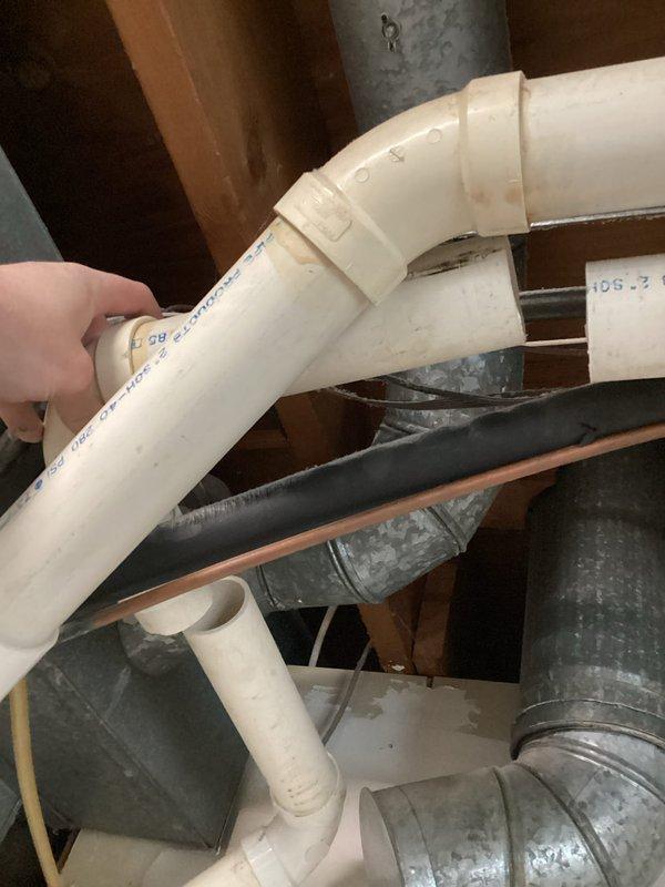 Responded to a service call regarding a leaking furnace exhaust pipe. Inspected the system, identified the compromised exhaust piping, and removed the damaged section. Installed new PVC exhaust piping with proper connections and verified system integrity after completion.