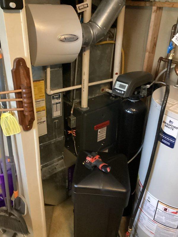 Responded to service call for intermittent furnace operation that previous technicians were unable to diagnose. Inspection revealed two issues: dirty flame sensor and clogged condensate line. Performed preventative maintenance including thorough cleaning of both components, restoring proper system function.