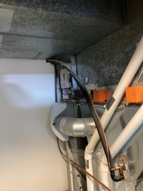 Performed FRM electrical inspection, verifying GFCI protection where required and confirming proper circuit protection at the panel. Inspected HVAC installation including air handler unit, associated electrical connections, junction boxes, and control modules. Documentation completed with photographic evidence of the installation.