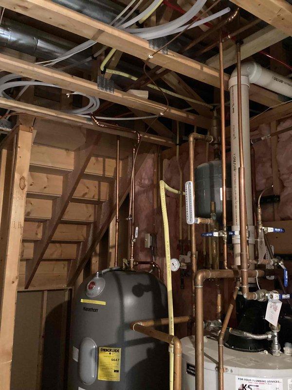 Replaced undersized damper that was restricting airflow to the HVAC system in basement mechanical room. Installed new correctly-sized damper to restore proper air distribution throughout the ductwork network. System now operating at optimal efficiency with improved airflow.