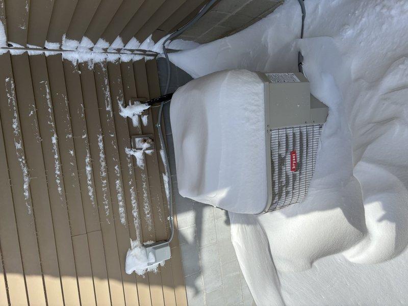 Responded to no-heat service call for Bryant system 10+ years old. Diagnosed failed control board as root cause of non-functioning furnace. Recommended replacement of control board or entire system due to age and condition, noting outdoor unit was severely impacted by snow accumulation affecting proper operation.