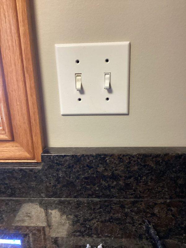 Responded to service call for flickering lights in ceiling fan fixture. Diagnosed dual issues: burnt-out light bulbs in ceiling fan and faulty disposal switch. Replaced light bulbs and installed new switch, restoring full functionality to both systems.