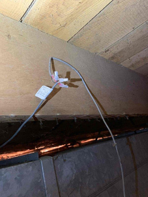 Successfully installed outdoor temperature sensor in the geothermal system as per the sold bid specifications. Routed and secured sensor wiring through the structural space, properly labeled connections for future service identification.