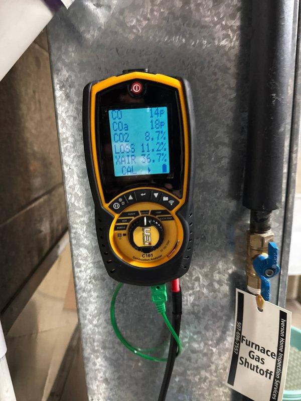 Completed prepaid maintenance service on York furnace. Performed comprehensive system inspection and combustion analysis, confirming proper operation with readings of CO (14F), CO₂ (18%), O₂ (8.7%), efficiency loss (11.2%), and excess air (26.7%). Replaced filter as part of the scheduled tune-up service.