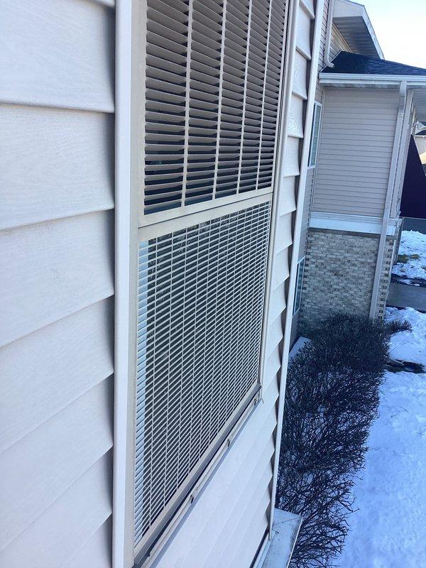 Performed scheduled maintenance on residential HVAC system with 8-12 arrival window. Inspected exterior condenser unit and interior components including Honeywell air filter, which was found clean and properly installed. All systems functioning normally; completed general maintenance with no issues identified.