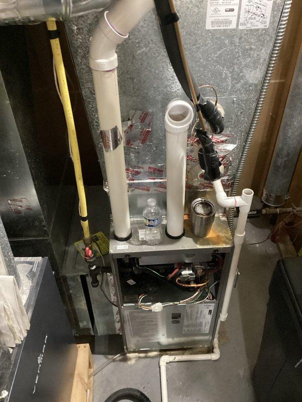 # Service Summary

Completed one-time furnace tune-up and cleaning service. Upon inspection, identified that an oversized filter was restricting airflow and causing the furnace safety switch to trip. Removed incorrect filter, installed properly-sized replacement filter, and verified system operation. Furnace resumed normal operation without tripping. Customer enrolled in maintenance membership program for ongoing service coverage.