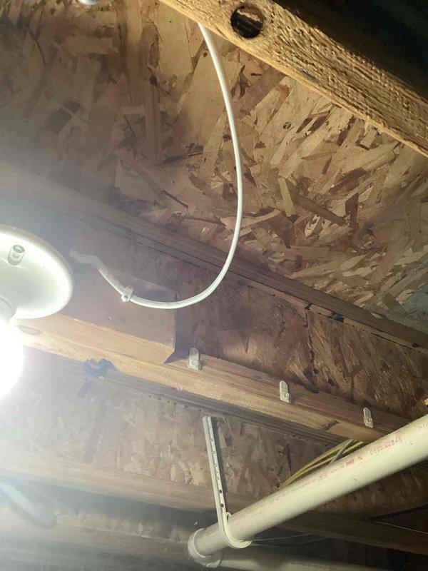 Installed a dedicated 20-amp circuit from the main panel to the basement bathroom. Installed one GFCI receptacle, two switches, and cut in a vanity light fixture centered to the existing vanity. Completed all trim work and verified proper operation of all devices.