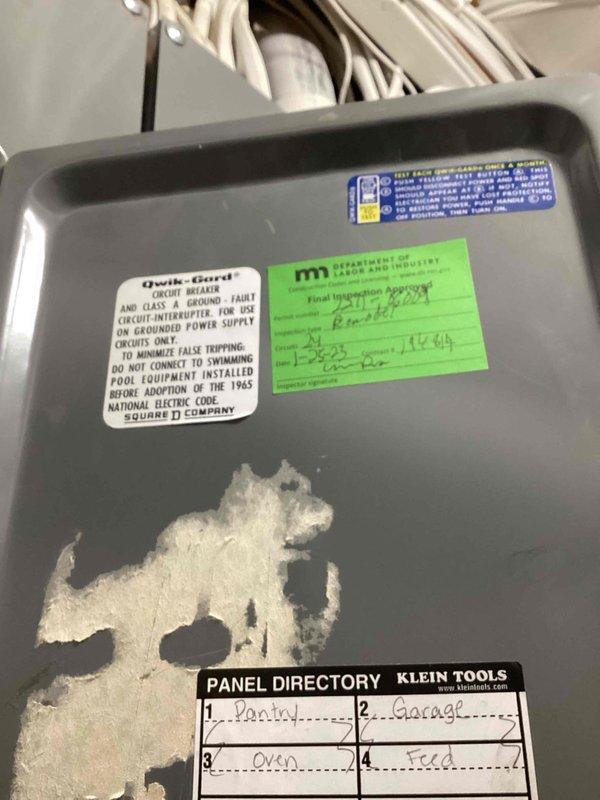 Responded to report of pantry stove breaker tripping. Upon arrival, reset the tripped 40-amp Square D breaker and verified stove operation. Conducted thorough testing by running the stove through multiple cycles to identify potential issues. No faults or abnormalities detected during testing, and unit operated properly throughout inspection.
