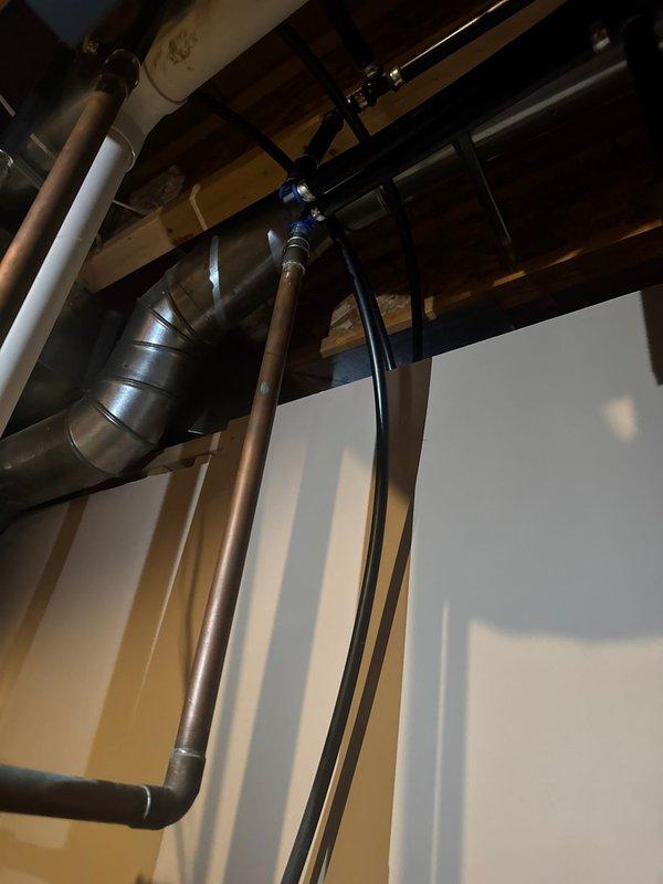 Responded to service call for malfunctioning water softener that was not cycling properly. Performed on-site assessment of existing water treatment system and documented current installation conditions. Provided estimate for complete water softener replacement due to unit failure.