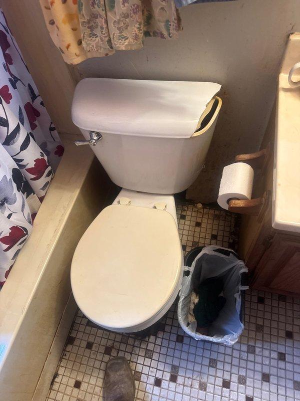 Responded to callback for reclogged toilet that was previously unclogged during initial service visit. Upon arrival, confirmed toilet was experiencing drainage issues again. Assessed fixture condition and determined repeated clogging indicated underlying problem beyond simple blockage. Removed and replaced toilet with new unit to resolve ongoing drainage concerns and ensure proper long-term function.