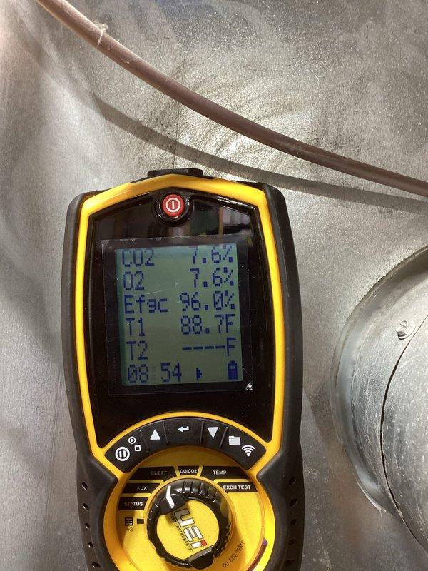 Responded to no heat call on Model #271M furnace. Upon arrival, performed diagnostic testing and confirmed furnace was not producing heat due to failed hot surface ignitor. Conducted combustion analysis using digital diagnostic meter to verify system readings and ensure proper operation parameters. Removed furnace access panel to access internal components and inspected burner assembly, gas valve, and ignition system. Confirmed ignitor failure through visual inspection and electrical testing. Replaced defective hot surface ignitor with OEM replacement part. Reassembled unit, restored power, and cycled system through complete heating operation. Verified proper ignition sequence, flame characteristics, and burner operation. System now heating normally with all safety controls functioning as designed.