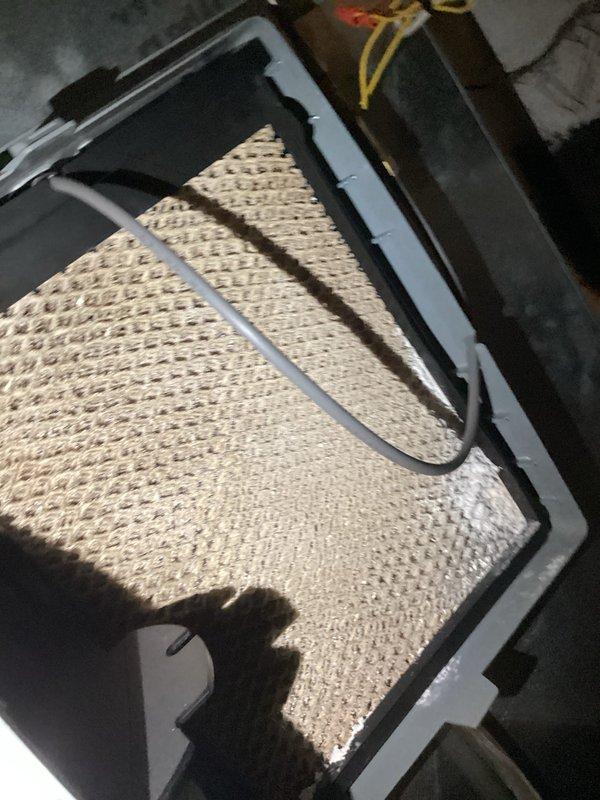 Performed comprehensive tune-up on 25-year-old furnace system that had never received prior maintenance service. Cleaned heavily soiled blower wheel and replaced deteriorated humidifier pad to restore proper system operation and airflow efficiency. Inspected evaporator coil, air filter, and all accessible components to ensure optimal performance.