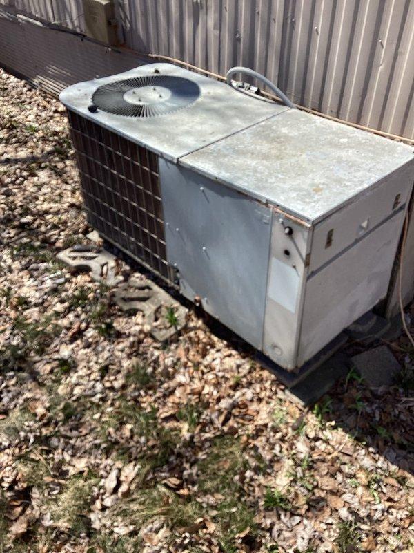 Responded to no cooling complaint on outdoor HVAC unit. Upon arrival, diagnosed complete loss of electrical power to the condenser unit with no voltage present at the equipment. Customer advised that an electrician is required to diagnose and repair the electrical supply issue before HVAC system can be restored to operation.