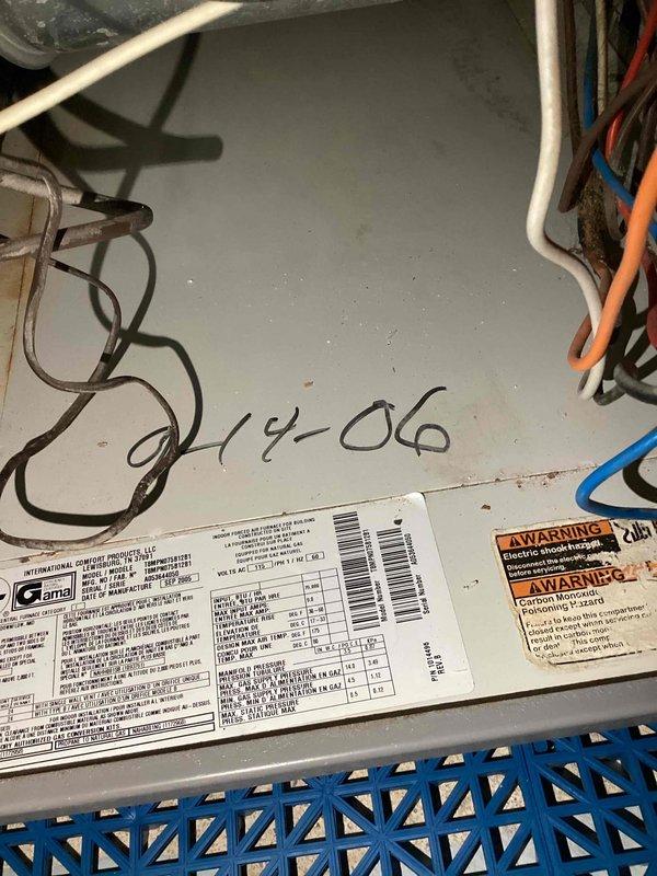 Responded to service call for furnace cleaning following construction activity. Upon arrival, performed comprehensive inspection and cleaning of gas furnace system. Removed access panels and assessed interior components for construction debris. Found light to moderate accumulation of sheetrock dust throughout unit. Thoroughly cleaned blower assembly, motor, heat exchanger, gas valve assembly, and inducer motor. Cleaned all interior surfaces and removed dust from electrical connections and wiring. Verified proper operation of all mechanical components. Reinstalled access panels and confirmed system functionality upon completion.