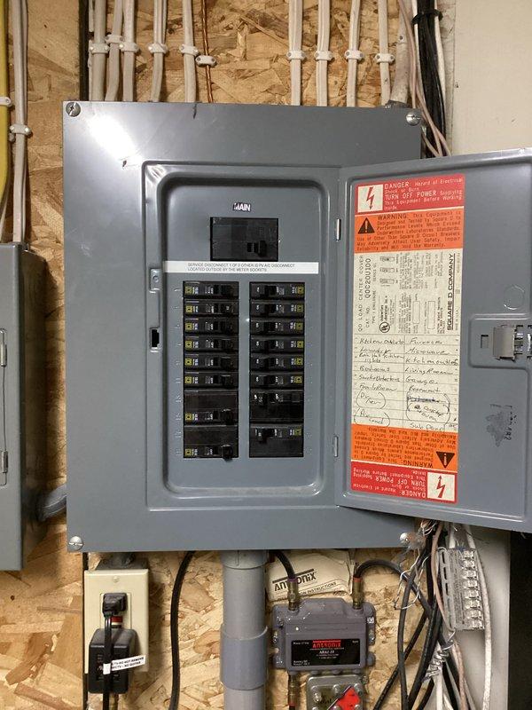 Responded to service call for dryer circuit breaker that would not reset and showed signs of moisture infiltration. Upon inspection, determined the breaker had failed and was no longer functional. Removed the defective Square D circuit breaker from the residential electrical panel and installed a new replacement breaker to restore power to the dryer circuit.