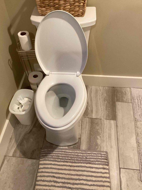 Completed comprehensive plumbing inspection for new home purchase. Identified two critical deficiencies: absence of shut-off valve on water heater and missing shut-off valve on water main after the meter. Inspected all accessible plumbing fixtures including bathroom sink with chrome faucet and standard toilet installation. Documented findings with photographs for reference. Recommended installation of both shut-off valves to meet code requirements and provide proper water control for emergency situations and future maintenance needs.