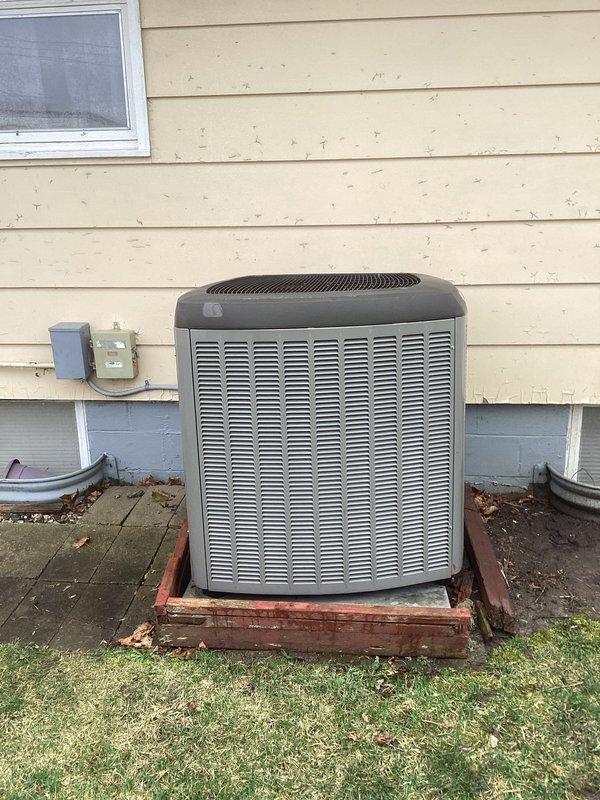 Performed comprehensive preventive maintenance agreement service on residential split system air conditioning unit. Completed full inspection of indoor Lennox air handler and outdoor condenser unit, including visual assessment of equipment condition, verification of proper operation, and documentation of system specifications. All components found operating within normal parameters with no immediate service needs identified.
