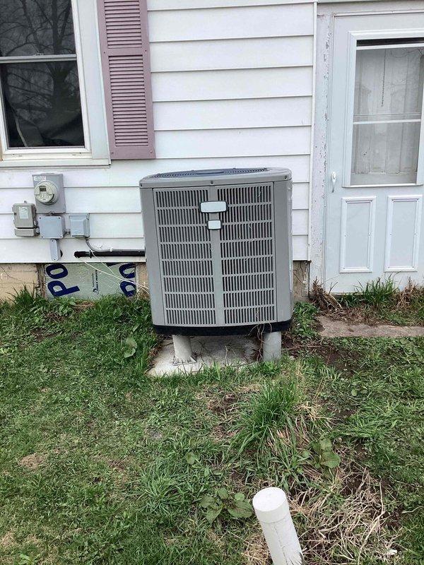 Performed scheduled heat pump maintenance and investigated customer noise concern. Upon arrival, conducted thorough inspection of outdoor condenser unit and operational assessment. No abnormal sounds detected during system operation. Unit found in proper working condition with no repairs required at this time.