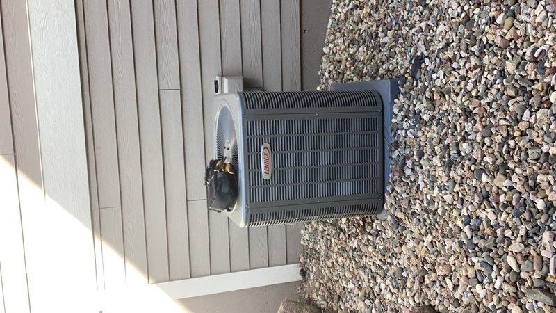 Completed one-time air conditioning tune-up on residential outdoor condensing unit. Performed standard preventive maintenance inspection, verified proper system operation, and confirmed all components functioning within normal parameters. Unit operating efficiently with no issues identified.