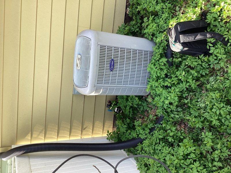Completed preventive maintenance agreement inspection on residential air conditioning system. Unit tested and found to be operating within normal parameters with all components functioning properly. Identified deteriorated filter boot showing signs of wear and damage, making filter installation difficult. Recommended replacement of filter boot and filter cartridge to ensure proper airflow and system efficiency. Exterior condenser unit inspected and confirmed in good working condition.