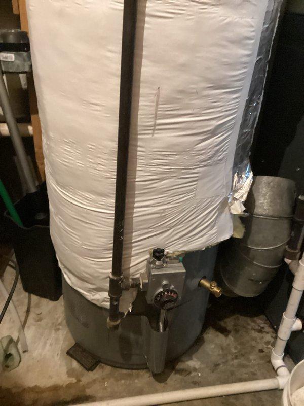 Responded to emergency leak call for burst three-quarter inch waterline connected to water heater. Upon arrival, assessed the situation and identified compromised pipe connection at the water heater base requiring immediate attention due to active water discharge. Addressed secondary issue with malfunctioning shutoff spigot that prevented proper water isolation to the affected area. Successfully repaired the leaking waterline connection, restored proper water flow control, and verified system integrity with no additional leaks detected upon completion.