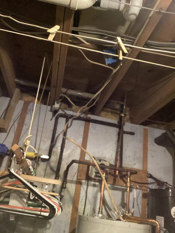 Responded to no hot water complaint on recently installed water heater. Upon inspection, identified improper electrical wiring as the cause of unit failure. Corrected all wiring connections to manufacturer specifications and verified proper operation of water heater before departure.