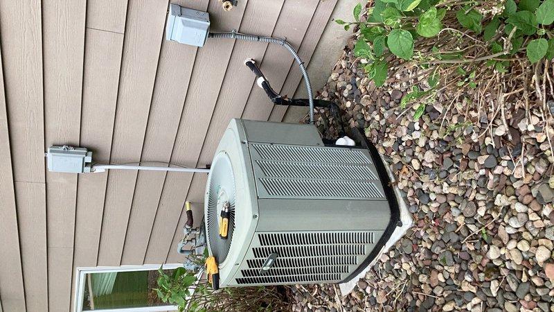 Responded to no cooling complaint and found outdoor suction line frozen solid, indicating restricted airflow or low refrigerant charge. Recommended follow-up appointment to perform comprehensive airflow assessment and refrigerant charge verification to diagnose root cause and restore proper system operation.