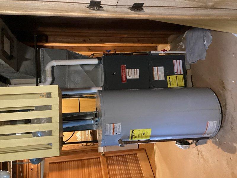 Responded to no cooling complaint on residential air conditioning system. Upon arrival, performed diagnostic evaluation and discovered system was completely void of refrigerant charge. Conducted thorough inspection of outdoor condensing unit and indoor evaporator coil to identify leak source. Given the age of the equipment exceeding 10 years and the extent of refrigerant loss, recommended full system replacement as most cost-effective solution compared to locating leak, repairing components, and recharging system. Discussed equipment condition and replacement options with homeowner.