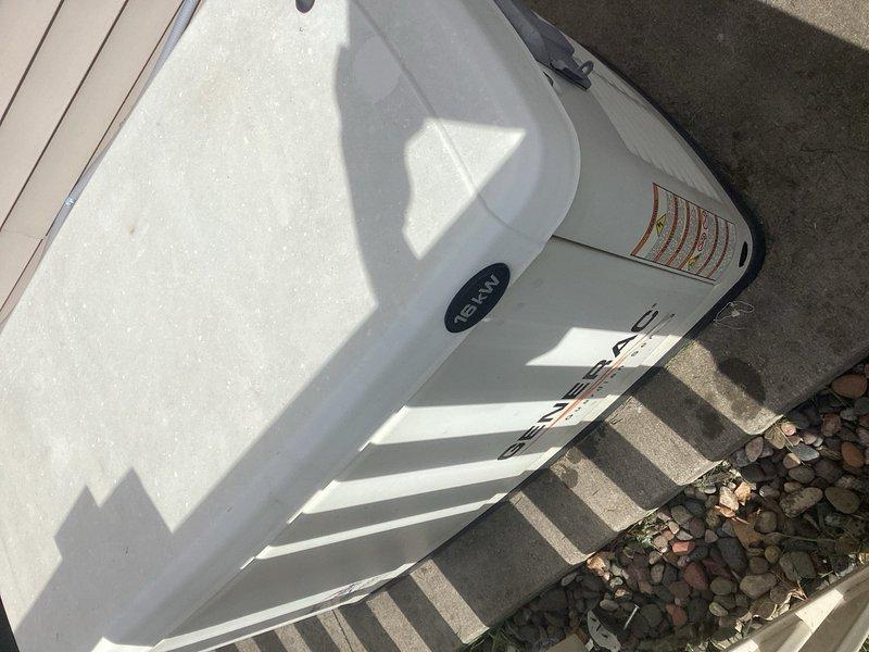 Performed scheduled preventive maintenance on residential Generac 1ekW standby generator unit. Completed comprehensive four-hour service including inspection of all major components, verification of operational readiness, and documentation of equipment condition through photographs showing unit in good working order with no visible damage or deterioration.