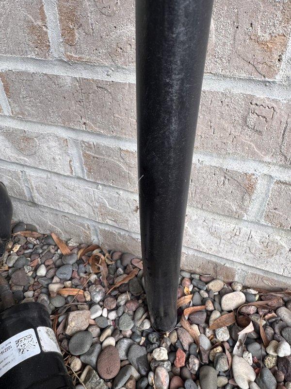 Responded to callback for repair of outdoor irrigation line that was accidentally punctured near the water shutoff valve. Successfully repaired the damaged pipe section and restored system integrity. All plumbing components, including backflow prevention assembly and pressure regulation system mounted on exterior wall, were inspected and confirmed to be functioning properly upon completion.