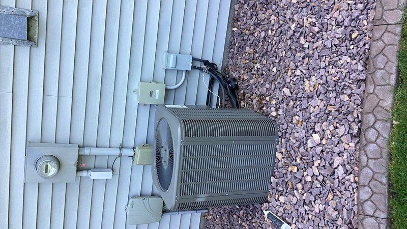 Performed comprehensive one-time air conditioning tune-up and maintenance service on residential outdoor condensing unit. Upon arrival and initial inspection, identified outdoor coil contamination with accumulated dirt and debris restricting airflow through the heat exchanger fins. Thoroughly cleaned outdoor coil to restore proper heat transfer efficiency and system performance. Completed standard preventive maintenance procedures to ensure optimal cooling system operation for the season.