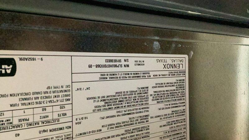 Responded to callback for persistent whistling noise in Lennox furnace system. Diagnosed failed zone damper causing constant noise issue. Removed defective damper and installed replacement unit, restoring proper zoned heating operation and eliminating noise complaint.
