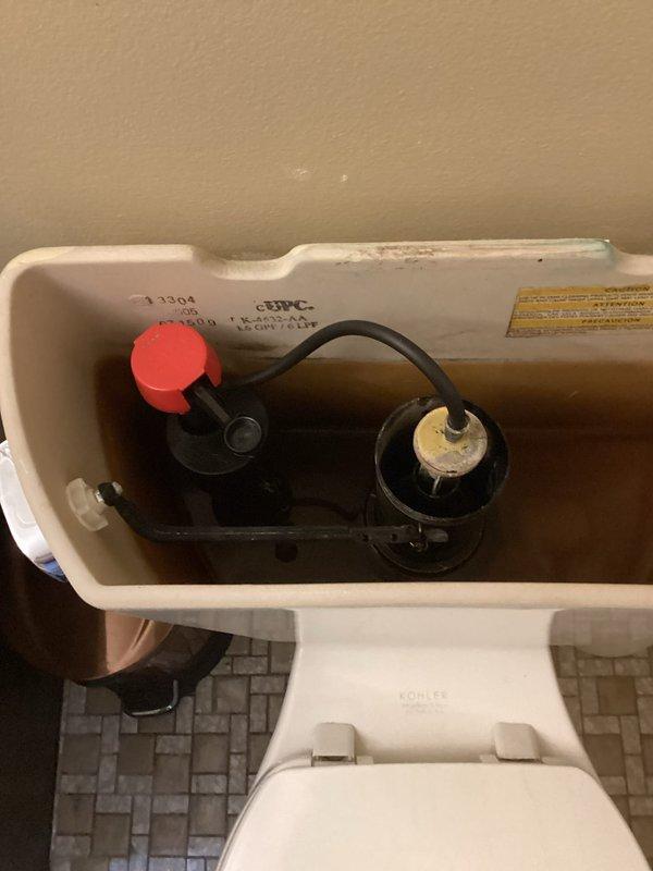 Responded to service call for toilet not filling properly. Upon inspection, diagnosed faulty fill valve and defective toilet supply line preventing tank from filling. Removed and replaced both the fill valve assembly and water supply line. Tested system operation and verified proper tank filling and water flow. All components functioning correctly upon completion.