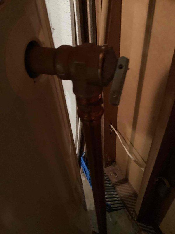 Responded to a water heater emergency for a leaking temperature and pressure relief valve. Upon inspection, confirmed the T&P valve was actively leaking due to valve failure. Removed the defective T&P valve and installed a new replacement unit. Restored water supply to the water heater and verified the repair with no further leaks detected. System returned to normal operation.