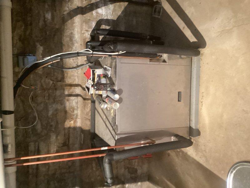 # HVAC Service - Geothermal

Responded to service call for geothermal heat pump system with no heating or cooling capability. Upon arrival, customer had switched to secondary heat source due to system failure. Diagnostic testing identified failed capacitor on geothermal unit as root cause of system malfunction. Removed defective capacitor and installed replacement component. Verified proper system operation and restored geothermal heating and cooling functionality.