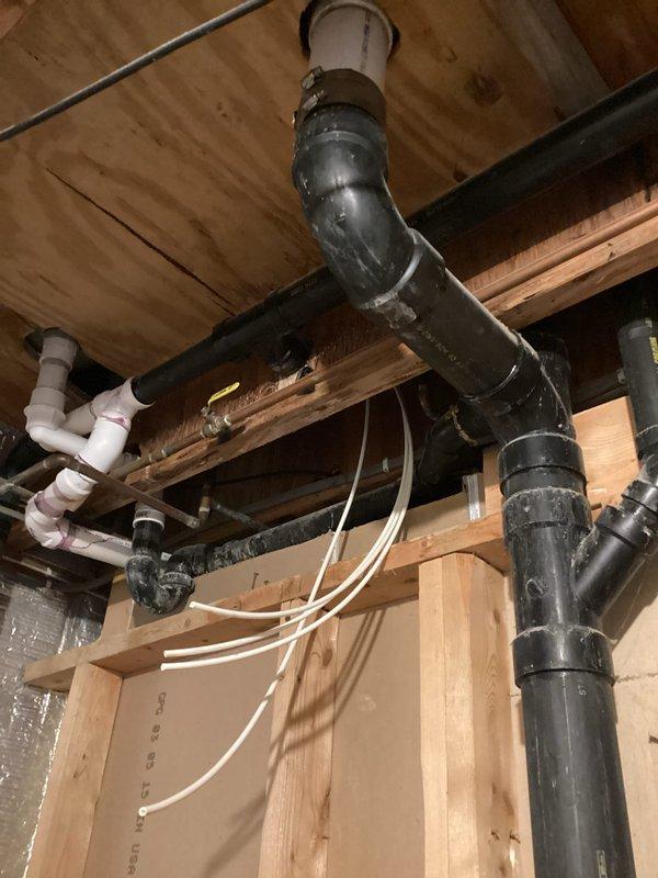 Responded to service call for leaking showerhead with hot water only and tub faucet that would not shut off. Upon inspection, diagnosed faulty cartridge in tub valve assembly as primary issue causing failure to stop water flow. Removed and replaced defective cartridge in shower/tub control valve. Tested system operation to verify proper hot and cold water function and complete shutoff capability. Repair completed successfully with fixtures operating to manufacturer specifications.
