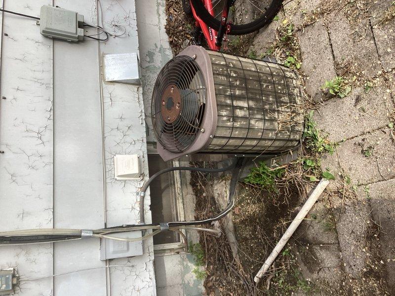 Responded to no cooling complaint on residential air conditioning system. Upon arrival, diagnosed unit as completely flat on refrigerant, indicating a leak in the system. Notified customer of findings and system status.